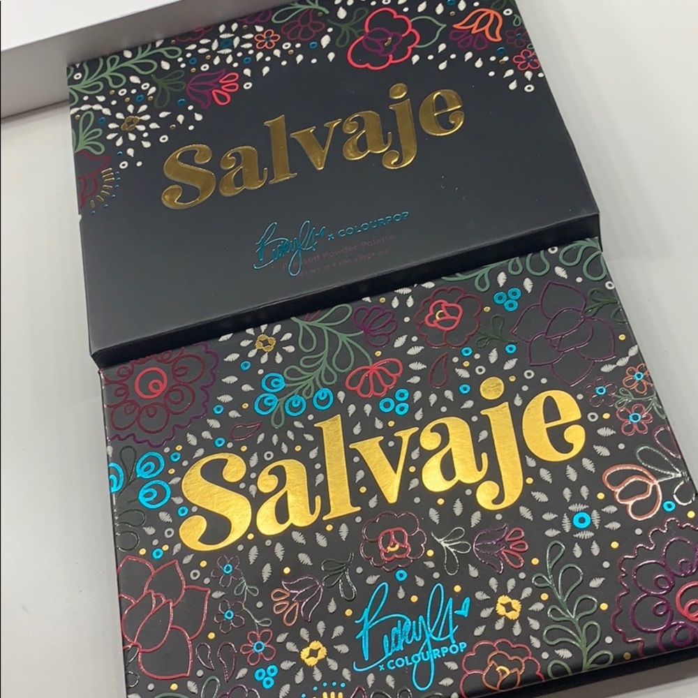 Salvaje Colourpop x Becky G eyeshadow palette